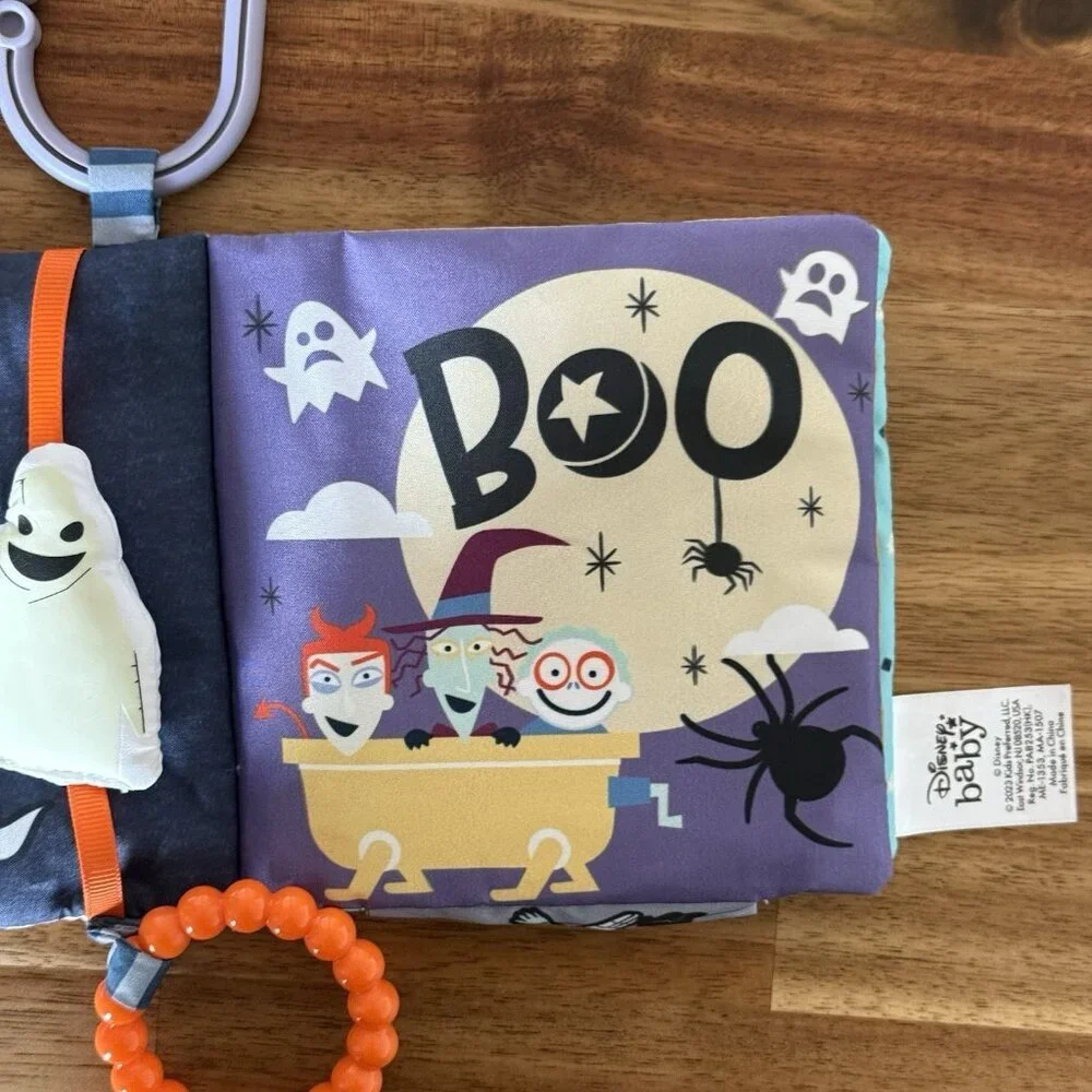 Disney Baby My First‎ Scare The Nightmare Before Christmas Infant Soft Book Toy